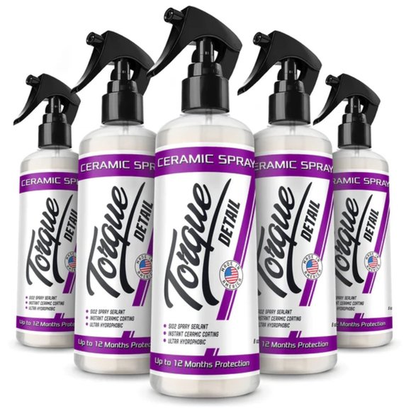 NEW Ceramic Shine Torque Detail (5) 8 oz bottles Lowest Price Online!!!! - Picture 2 of 2